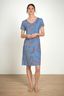 Djoy Nachthemd Korte Mouw Bodhi Flower Blauw