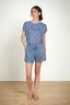 Bob Korte Broek Bodhi Flower Blauw
