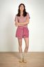 Bisou Korte Broek Velvet Roze