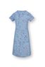 Daniela Nachthemd Korte Mouw Delhi Dreams Blauw