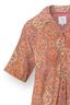 Flora Short Sleeve Top Ornamento Orange