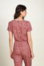 Tilly Top Korte Mouw Delhi Dreams Roze