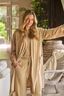 Naomi Kimono Velvet Beige