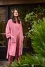 Naomi Kimono Velvet Roze