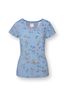 Tilly Top à Manches Courtes Delhi Dreams Bleu