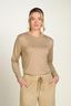 Tom Top Lange Mouw Beige