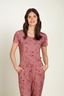 Tilly Top Korte Mouw Delhi Dreams Roze