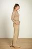 Britta Pantalon Velvet Beige