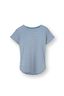 Tatum Top Korte Mouw Little Sumo Stripe Blauw