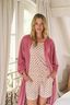 Bob Korte Broek Jaipur Flower Wit/Roze