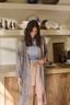 Naomi Kimono Ornamento Blue