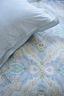 Pillowcase Moon Flower Light Blue