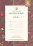 mother's day e-gift voucher €15