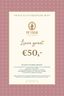 Digitale Cadeaukaart €50