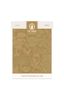 Tapetenmuster Origami Tree Ocker/Gold