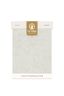 Tapetenmuster Origami Tree Gebrochen Weiss/Silber