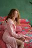 Bathrobe Soft Zellige Pink 
