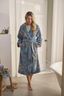 Peignoir Secret Garden Bleu XL