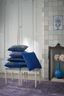 Sierkussen Quilted Daisy Blauw