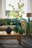 Metalen Vaas Groen 23cm