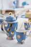 Theepot Dot Delight Lichtblauw/Goud 1.25l