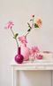Metalen Vaas Groot Mat Licht Roze 42cm