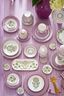 Plate Lily&Lotus Uni Lilac 23cm