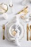 Champagnerglas Stern Gold
