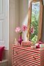 Coco Toilettas Medium Samba Streep Oranje