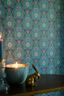 Pip Studio Raindrops Vliesbehang Donker Blauw