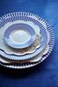 Royal Stripes Ontbijtbord Blauw 21 cm