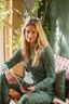 Blake Long Trousers Daisy Dreams Green