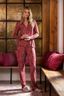 Blake Lange Broek Daisy Dreams Rood 