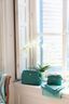 Toilettas Buidel Extra Groot Quiltey Days Groen