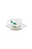 Espresso Kop & Schotel Jolie Stippen Goud Blauw