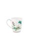 Tasse de Petite Taille Jolie Points Or Bleu