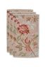 Gastendoek Set/3 Secret Garden Khaki 30x50cm