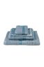 Grote Handdoek Soft Zellige Blauw/Grijs 70x140cm