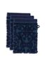 Washandje Set/3 Tile de Pip Donkerblauw 16x22 cm