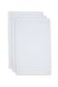 Gastendoek Set/3 Tile de Pip Wit 30x50 cm