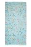 Grote Handdoek Les Fleurs Blauw 70x140 cm