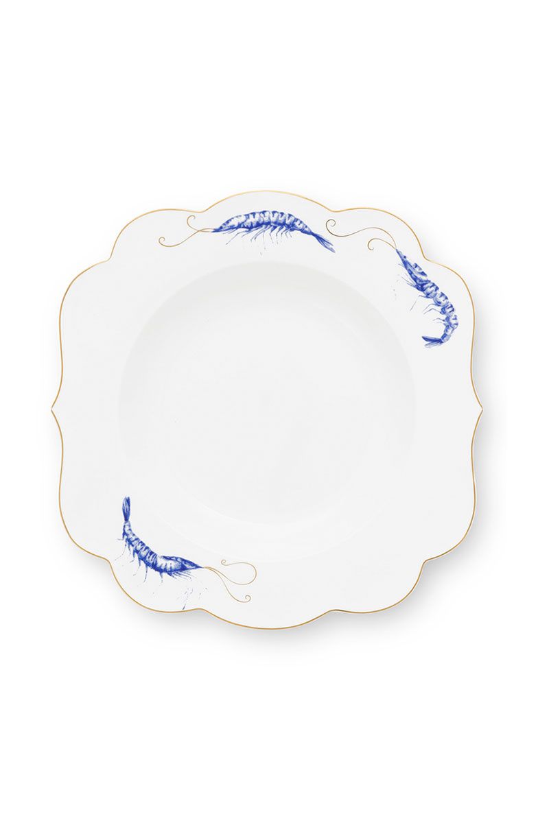 Piatto Piano Royal Yerseke 28 Cm – PIP STUDIO – Porcellana Bianca Di Qualità – 1 Pezzo - 4
