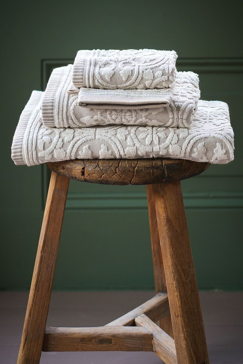 Pip Studio Bath Towel Set/3 Tile de Pip Khaki 55x100 cm Pip Studio